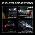 Diode Dynamics Stage Series RGBW LED Rock Light (add-on 2-pack)