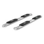 ARIES 4" Polished Stainless Oval Side Bars, 2015-2023 Toyota Tacoma