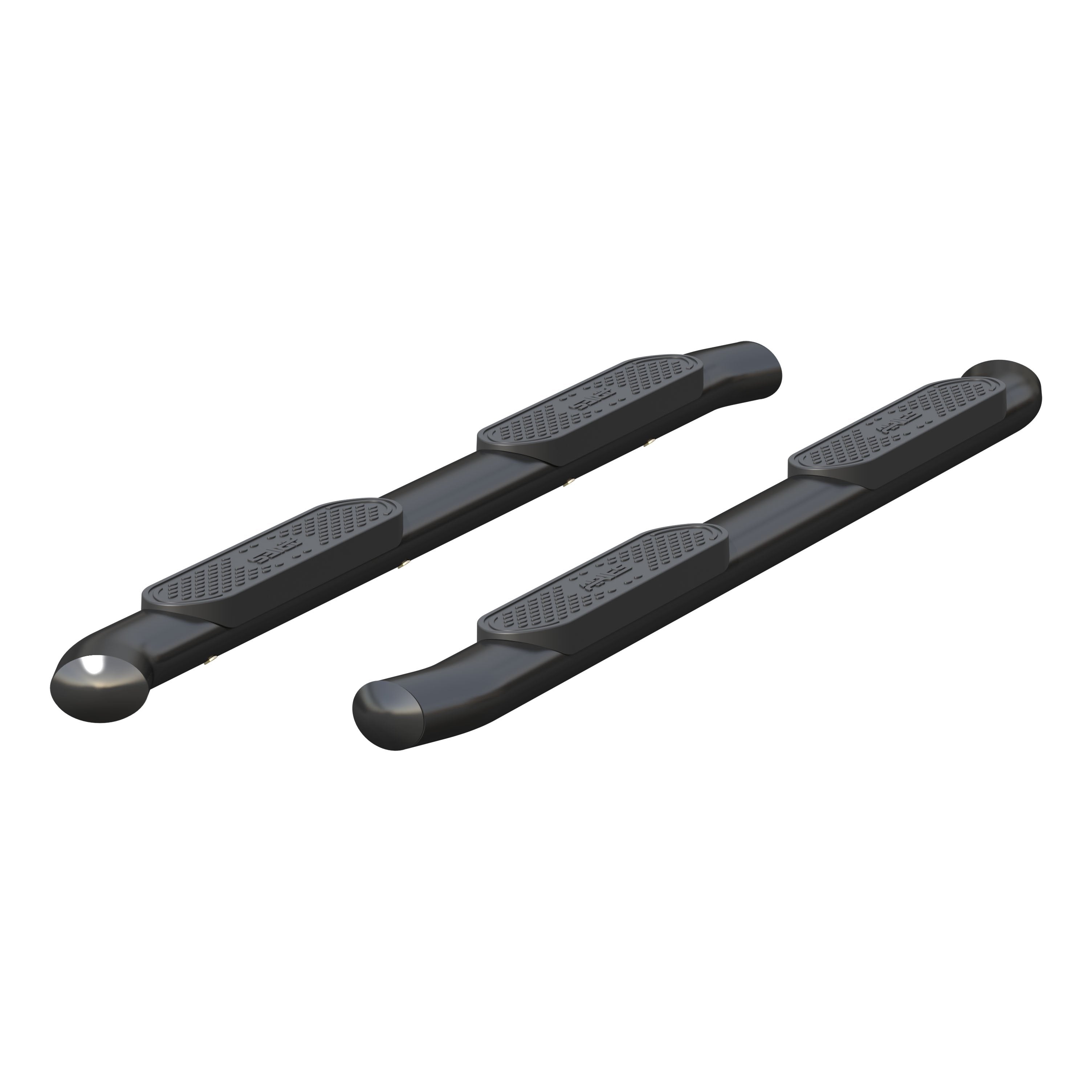 ARIES 4" Black Steel Oval Side Bars, 2024-2026 Toyota Tacoma