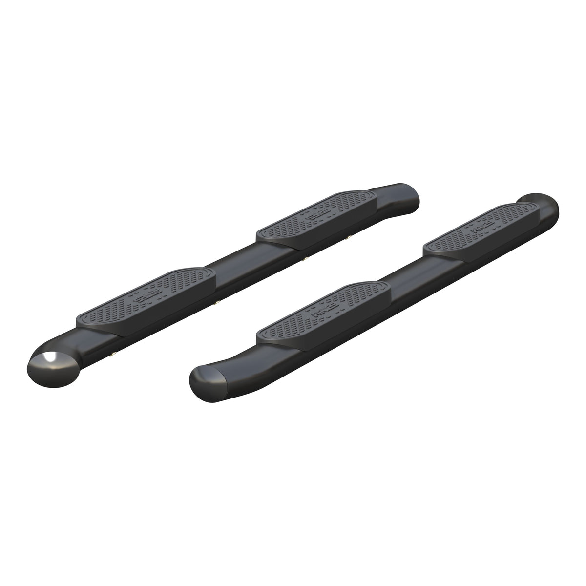 ARIES 4" Black Steel Oval Side Bars, 2024-2026 Toyota Tacoma