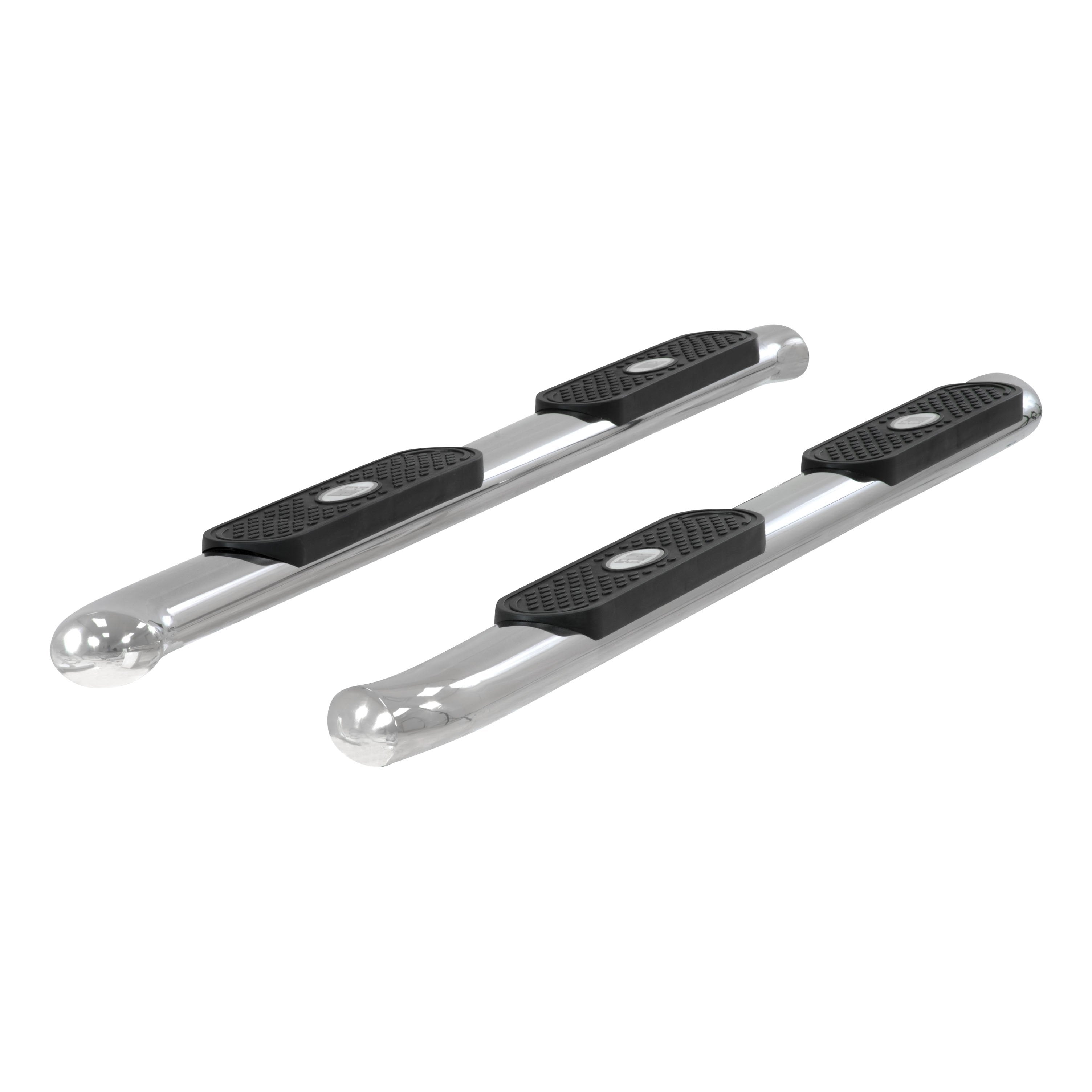 ARIES 4" Polished Stainless Oval Side Bars, 2019 Chevy/GMC Silverado/Sierra 1500 LD/Limited