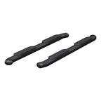 ARIES 4" Black Steel Oval Side Bars, 2023-2026 Chevy Colorado, 2023-2026 GMC Canyon