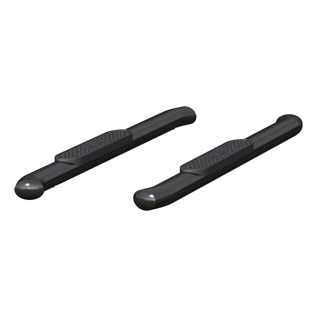 ARIES 4" Black Steel Oval Side Bars, 2019-2026 Ram 2500/3500