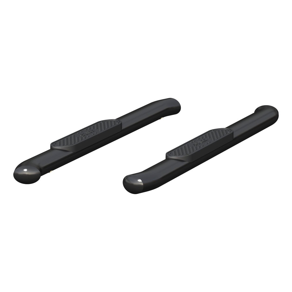 ARIES 4" Black Steel Oval Side Bars, 2019-2026 Ram 2500/3500