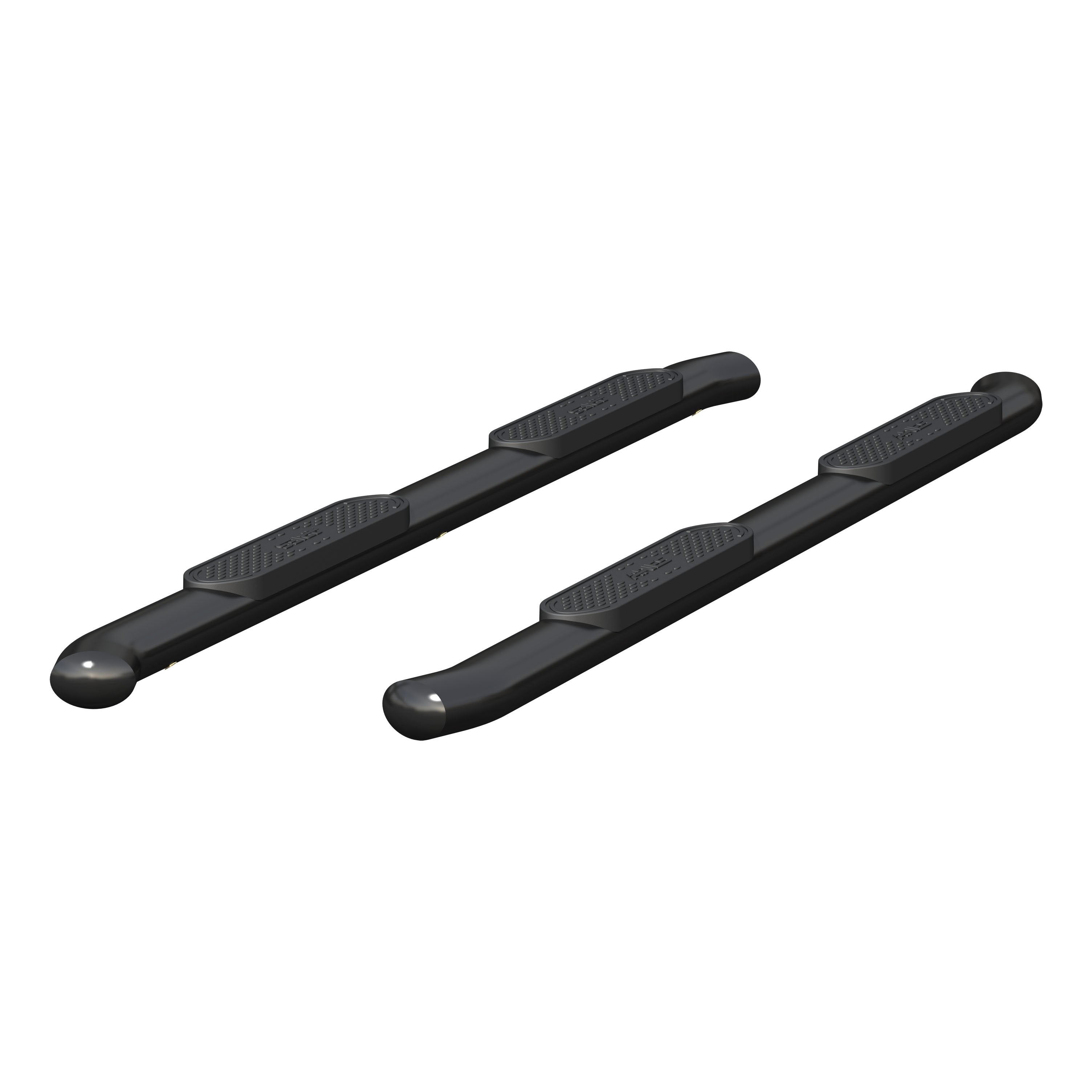 ARIES 4" Black Steel Oval Side Bars, 2019-2026 Ram 2500/3500