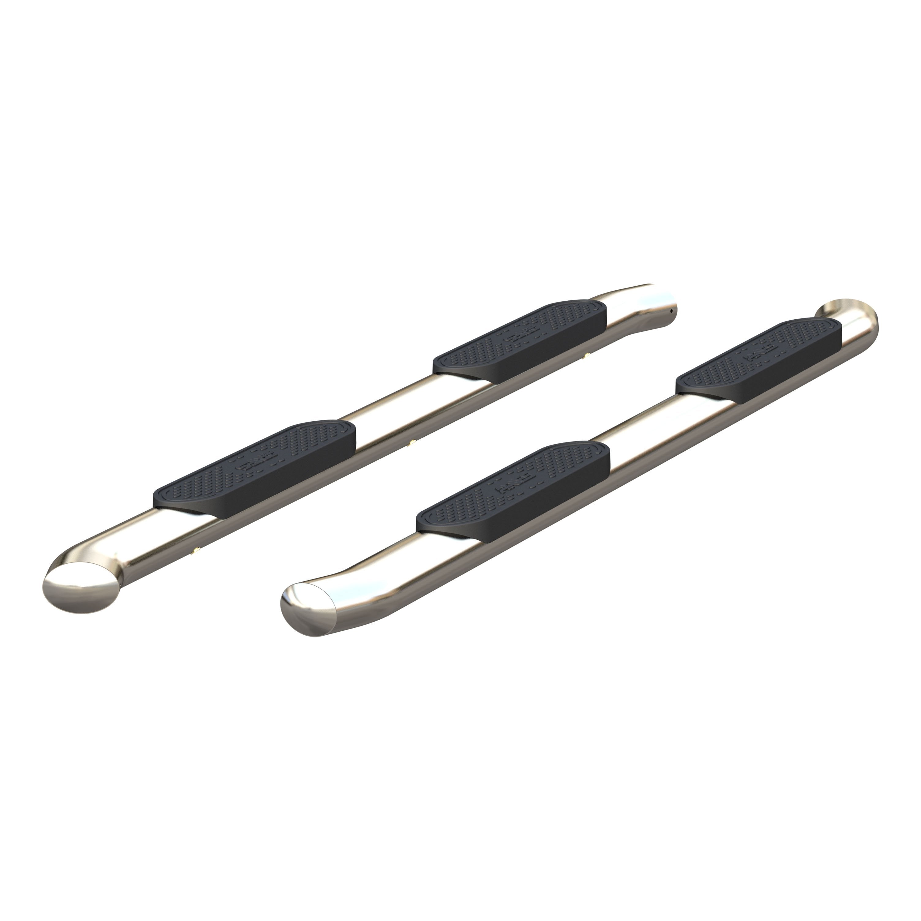 ARIES 4" Polished Stainless Oval Side Bars, 2019-2026 Ram 1500