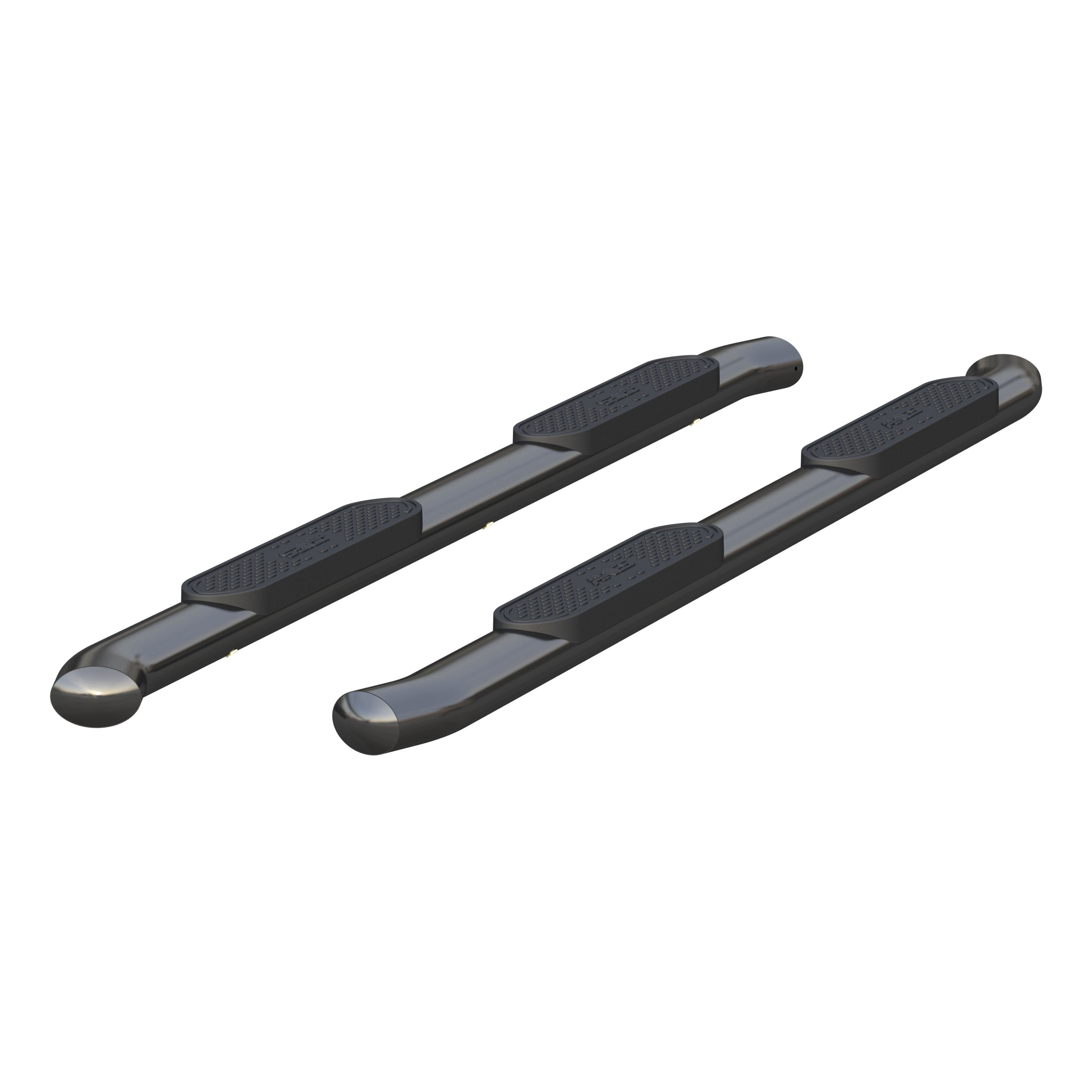 ARIES 4" Black Steel Oval Side Bars, 2019-2026 Ram 1500