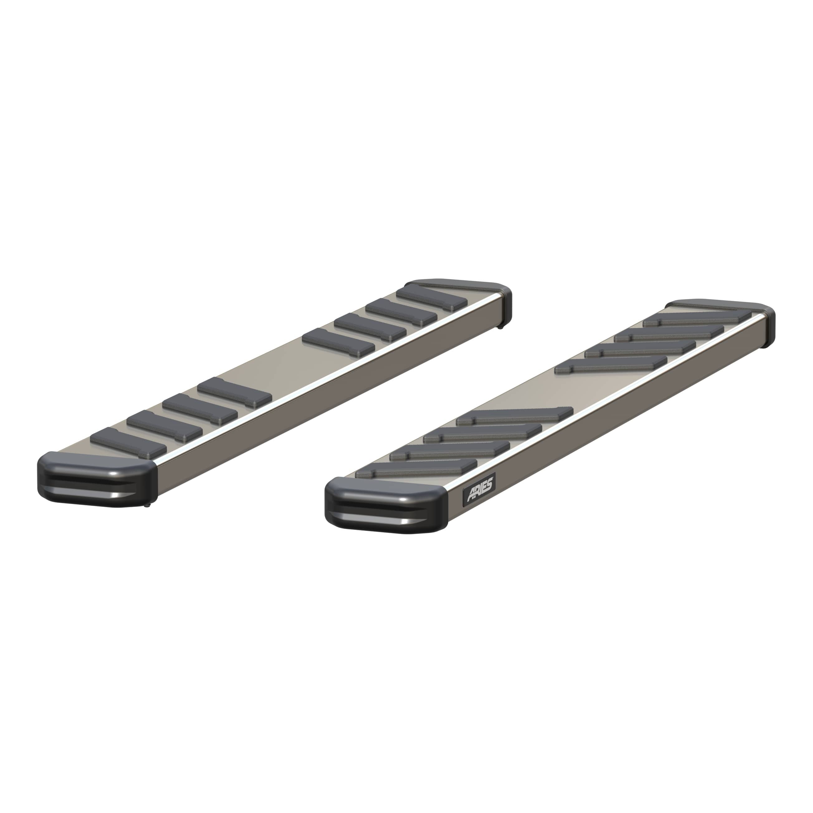 ARIES NovaTrac 6" x 53" Polished Stainless Running Boards, 1999-2026 Ford F-250/F-350 Super Duty, 2007-2017 Toyota Tundra, 2015-2026 Ford F-150 & more
