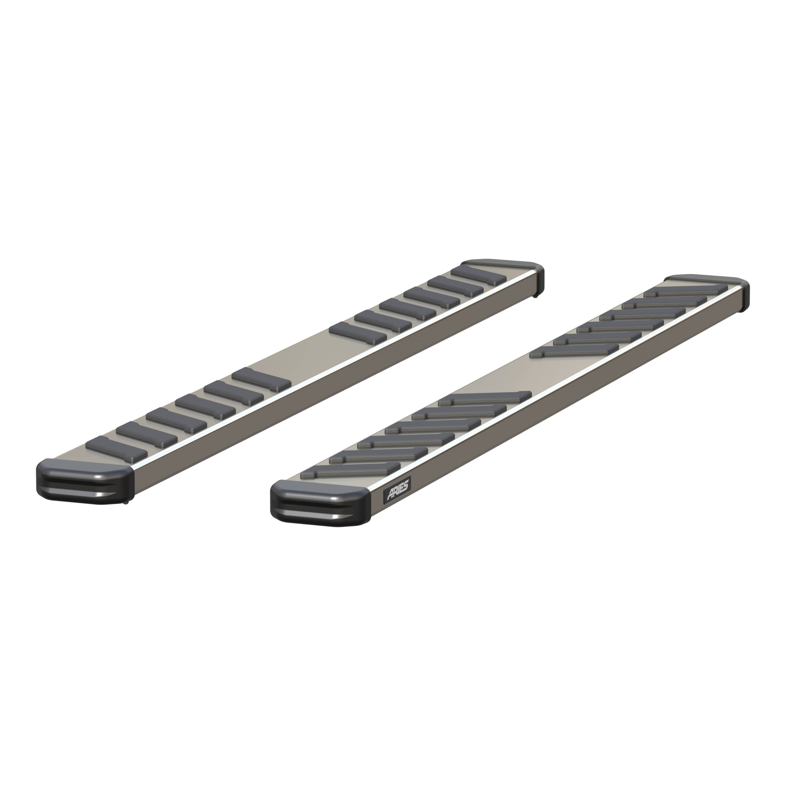 ARIES NovaTrac 6" x 75" Polished Stainless Running Boards, 1999-2026 Ford F-250/F-350 Super Duty, 2009-2026 Ford F-150, 2011-2026 Dodge Durango & more