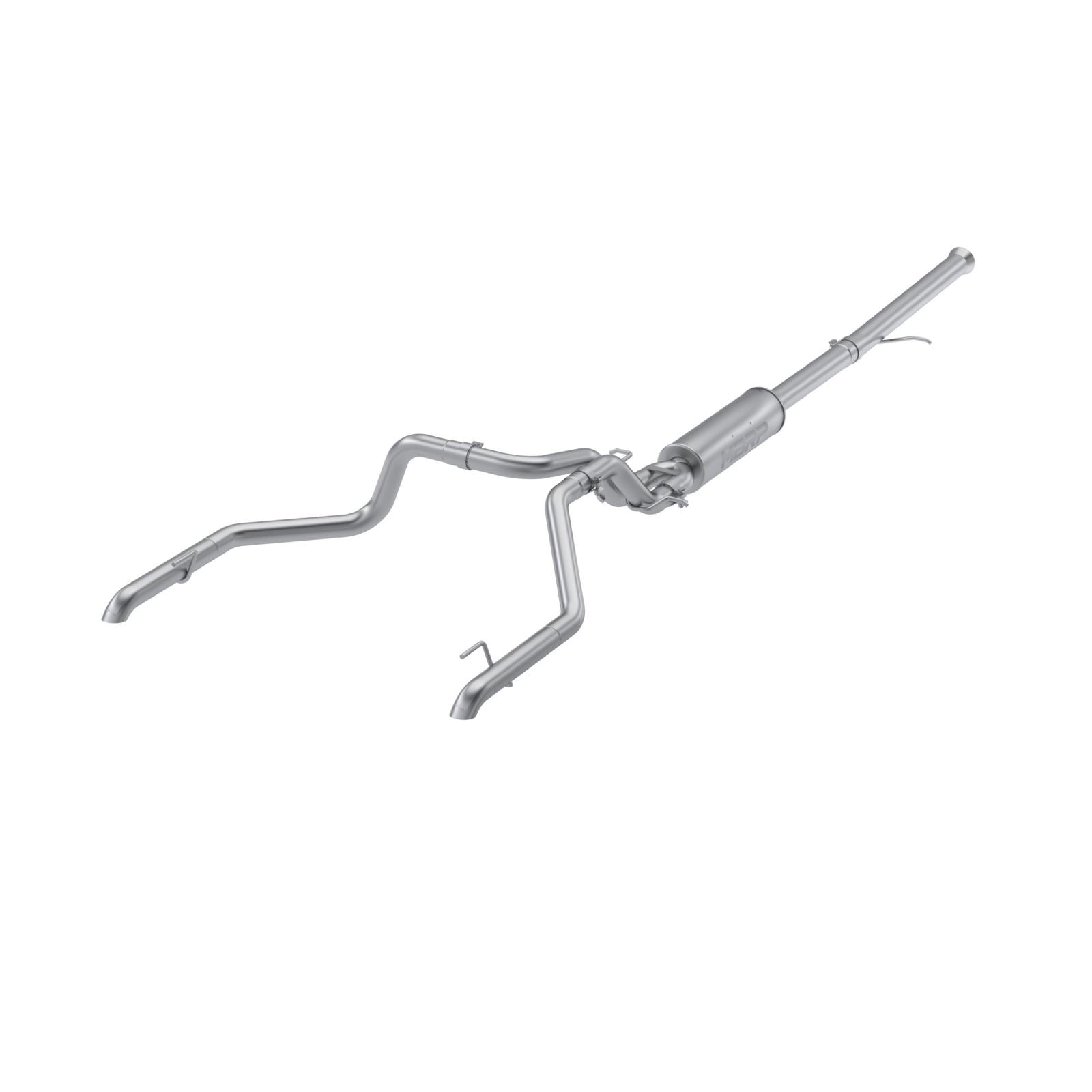 2022-2023 Chevrolet/GMC 1500 Silverado/Sierra ZR2/ ATX4 6.2L Armor Pro T304 Stainless Steel 3 Inch Cat-Back 2.5 Inch Dual Rear Turn Down MBRP