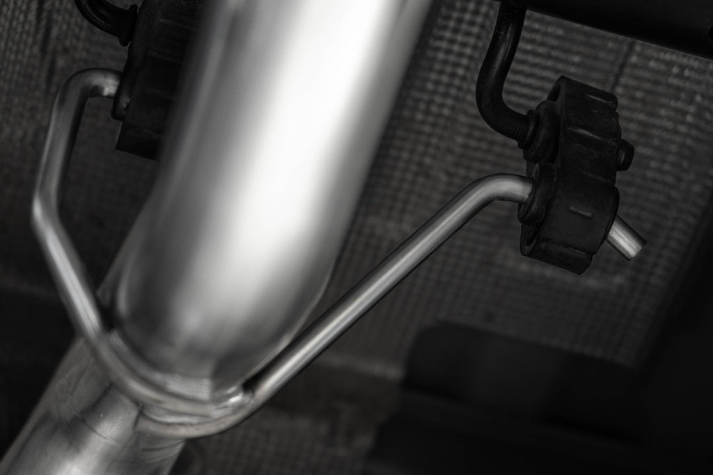 2023-Up Colorado/Canyon 2.7L Black-Coated Aluminized Steel 3 Inch Cat-Back Exhaust Single Side Exit with Tip Armor BLK MBRP
