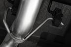 2023-Up Colorado/Canyon 2.7L Black-Coated Aluminized Steel 3 Inch Cat-Back Exhaust Single Side Exit with Tip Armor BLK MBRP