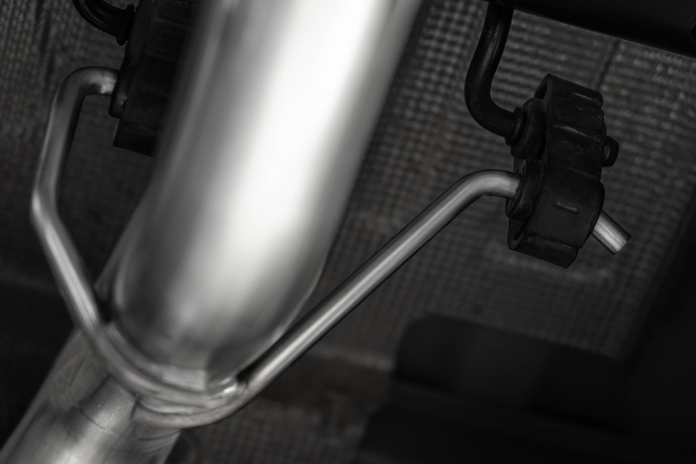 2023-Up Colorado/Canyon 2.7L Black-Coated Aluminized Steel 3 Inch Cat-Back Exhaust Single Side Exit with Tip Armor BLK MBRP