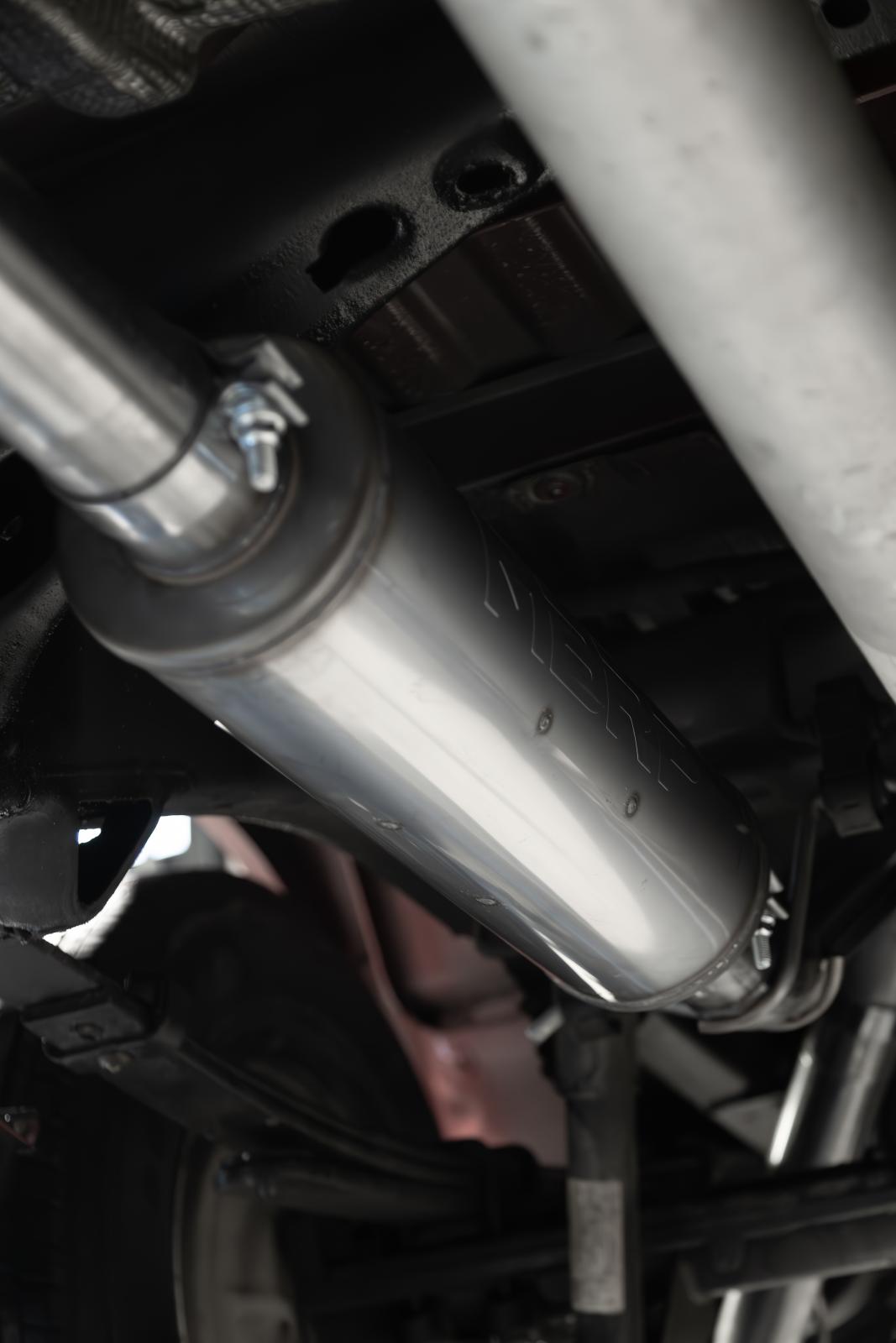 2019-Present Silverado/Sierra 1500 2.7L T304 Stainless Steel 3 Inch Cat-Back, Single Side Exit, Armor Pro MBRP