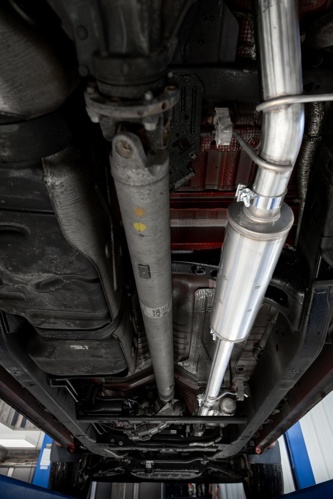2019-Present Silverado/Sierra 1500 2.7L Aluminized Steel 3 Inch Cat-Back Single Side Exit Armor Lite MBRP