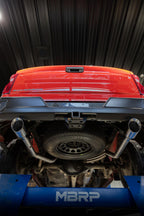 2019-Up Silverado/Sierra 1500 2.7L Armor Pro T304 Stainless Steel 3 Inch Cat-Back, 2.5 Inch Dual Split Rear Exit MBRP