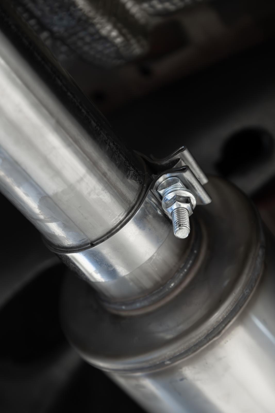 2019-up Silverado/Sierra 1500 2.7L Armor Lite Aluminized Steel 3 Inch Cat-Back, 2.5 Inch Dual Split Rear Exit MBRP