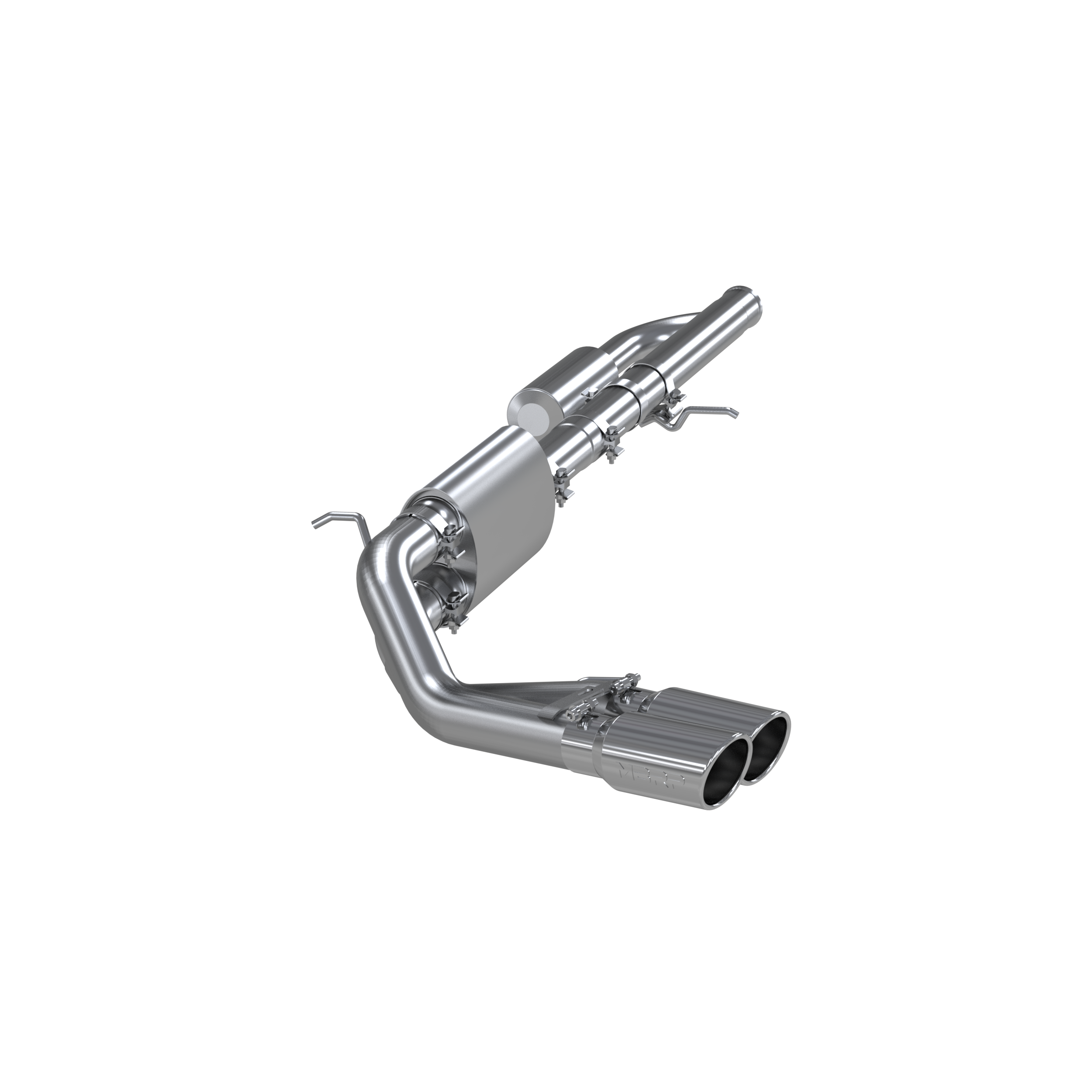 3 Inch Cat Back Exhaust System Pre-Axle Dual Outlet T304 Stainless Steel For 09-18 Silverado/Sierra 1500 4.3L V6, 5.3L V8 2019 Silverado/Sierra 1500 4.3L V6, 5.3L V8 Limited LD MBRP