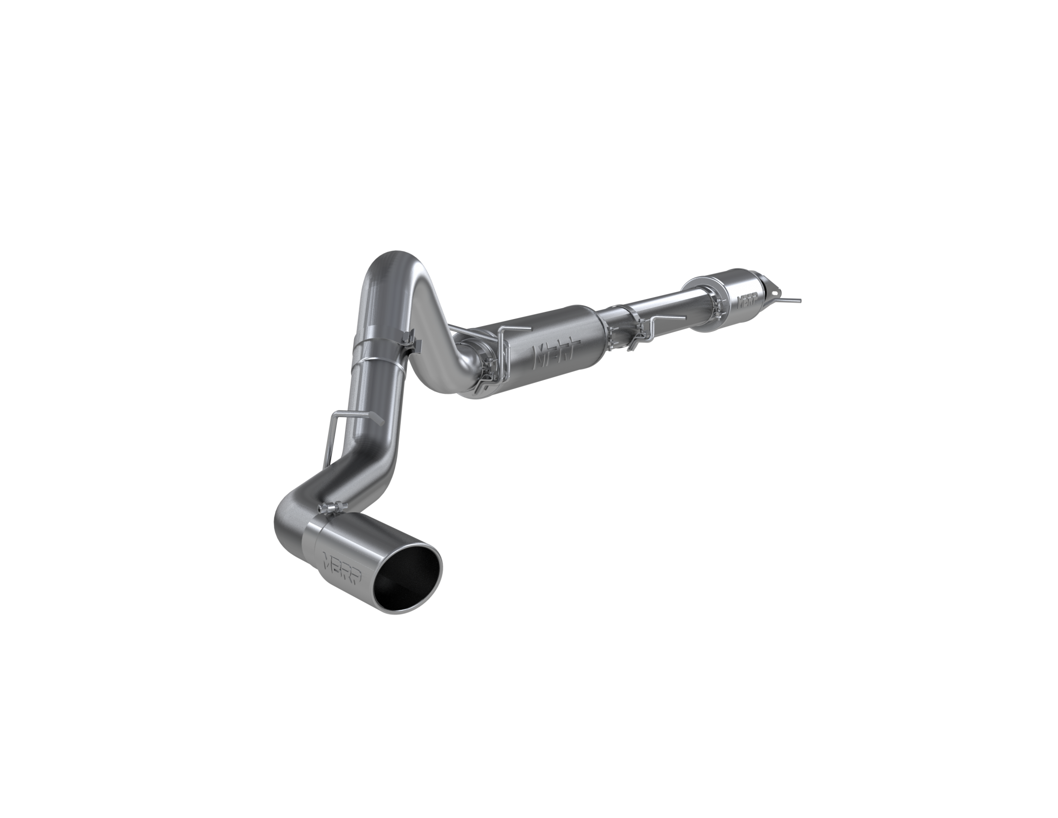  4 Inch Cat Back Exhaust System Single Side Exit 20-Up Silverado/Sierra 2500/3500 HD 6.6L V8 Armor Lite MBRP