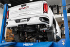  4 Inch Cat Back Exhaust System Single Side Exit 20-Up Silverado/Sierra 2500/3500 HD 6.6L V8 Armor Lite MBRP