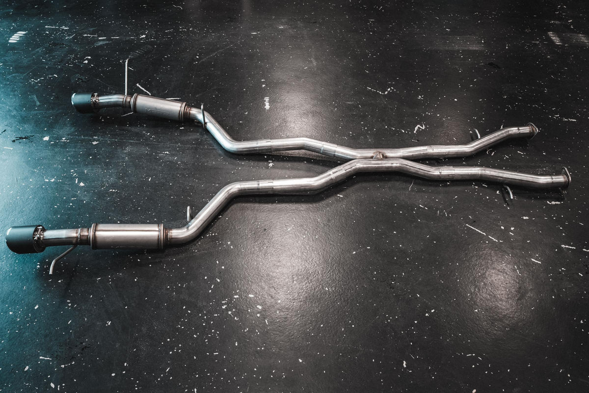 2018-2024 Dodge Durango SRT SRT Hellcat 6.2L/6.4L Armor Lite Aluminized Steel 3 Inch Cat-Back Dual Rear Exit MBRP