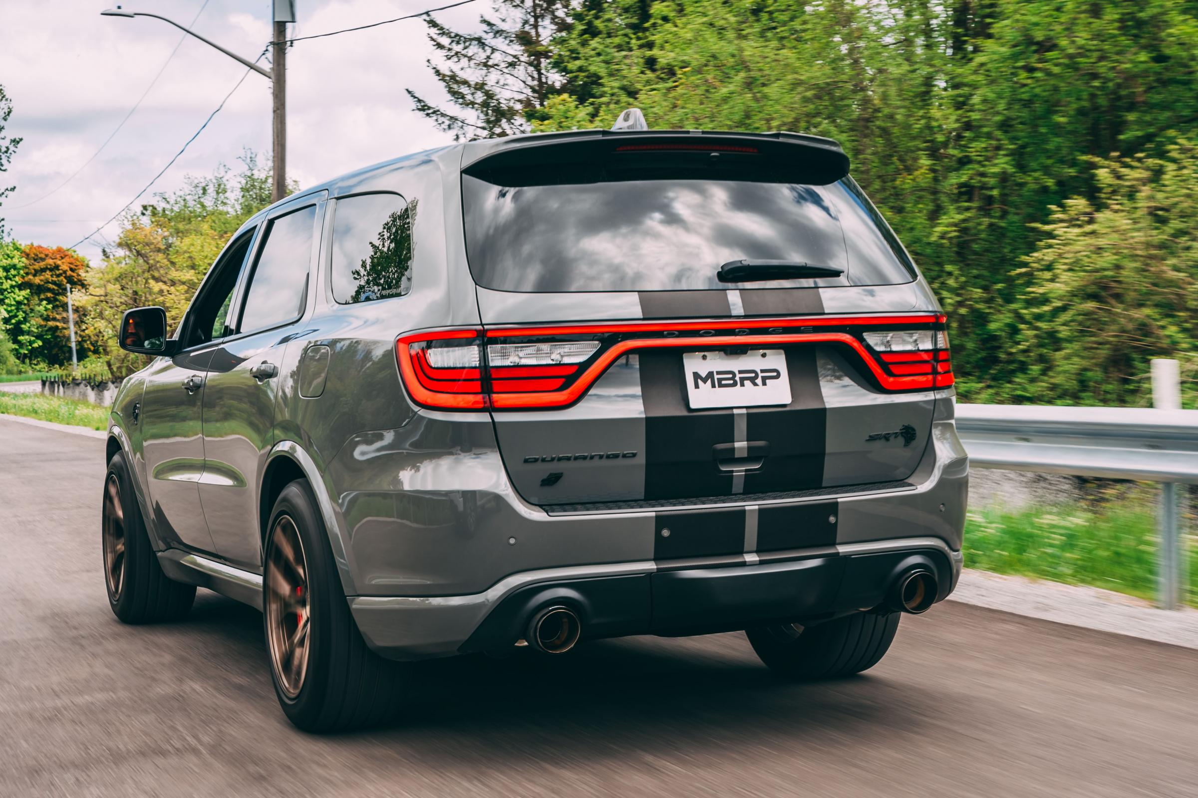 2018-2024 Dodge Durango SRT SRT Hellcat 6.2L/6.4L Armor Lite Aluminized Steel 3 Inch Cat-Back Dual Rear Exit MBRP