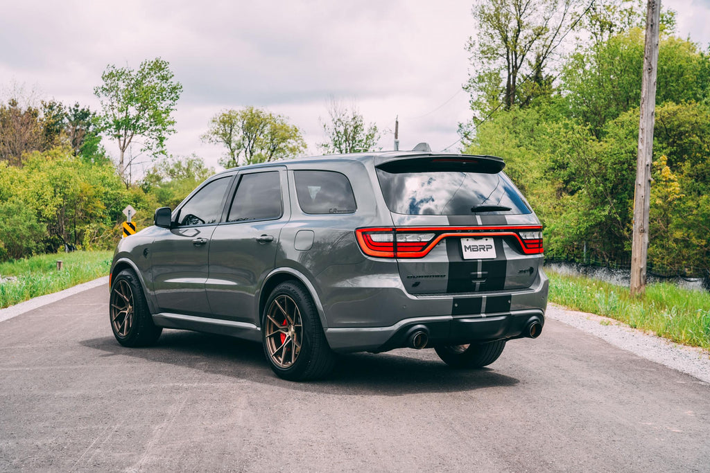 2018-Up Dodge Durango SRT SRT Hellcat 6.2L/6.4L Armor Lite Aluminized Steel 3 Inch Cat-Back Dual Rear Exit MBRP