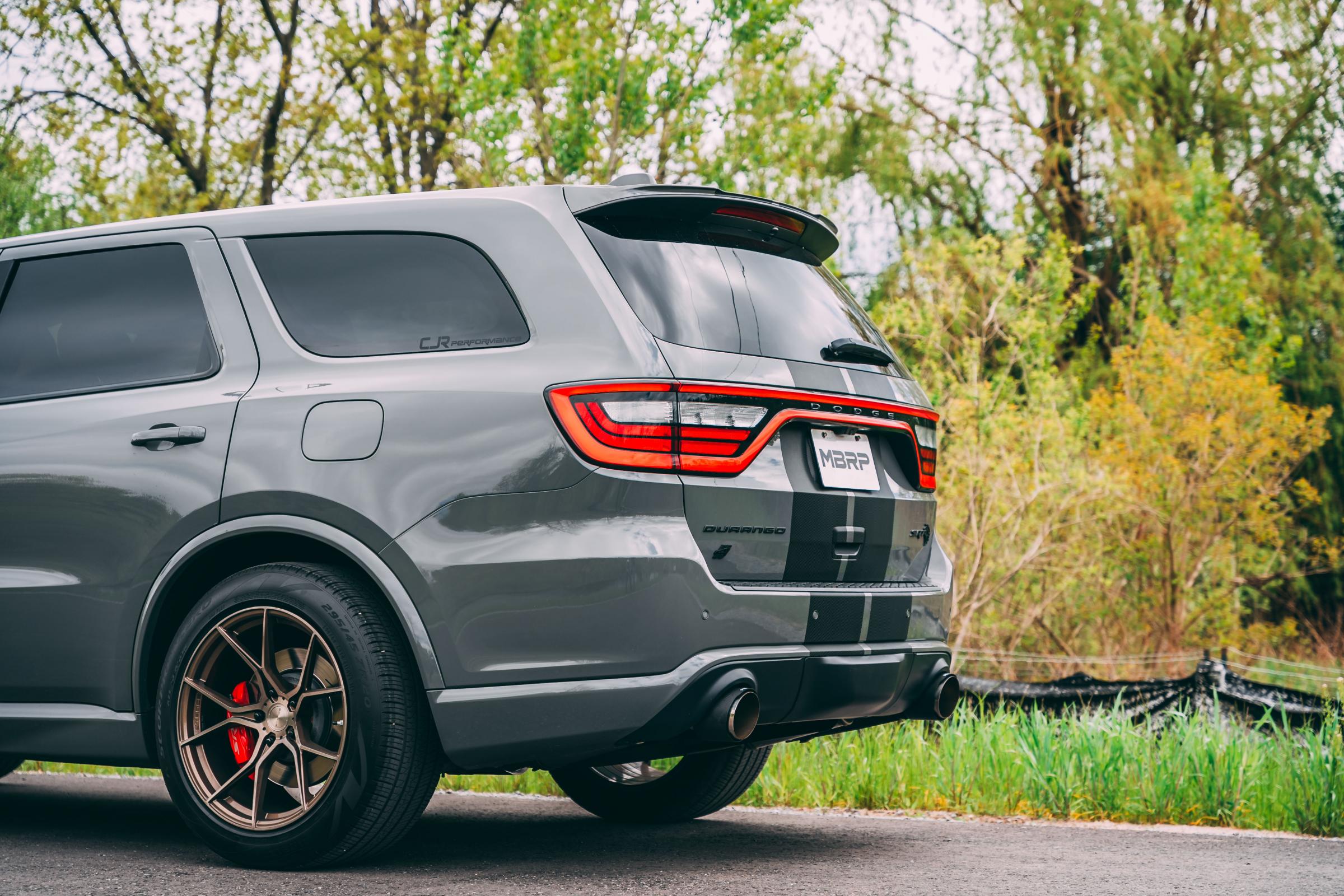 2018-2024 Dodge Durango SRT SRT Hellcat 6.2L/6.4L Armor Lite Aluminized Steel 3 Inch Cat-Back Dual Rear Exit MBRP