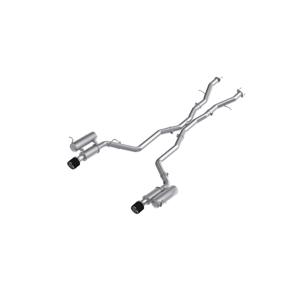 11-Present Dodge Durango 5.7L, Armor Pro 3-Inch Cat-Back Dual Split Rear with CF Tips, Street Profile MBRP