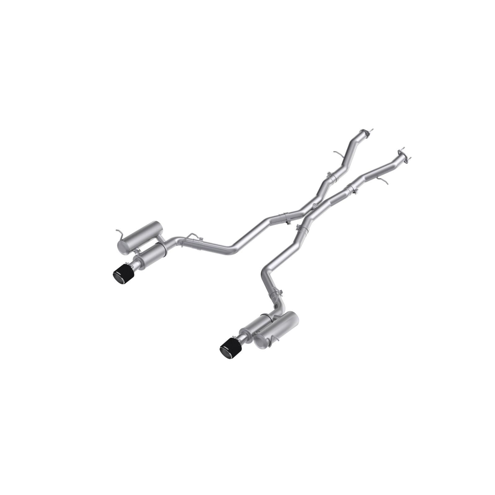 11-Present Dodge Durango 5.7L, Armor Pro 3-Inch Cat-Back Dual Split Rear with CF Tips, Street Profile MBRP