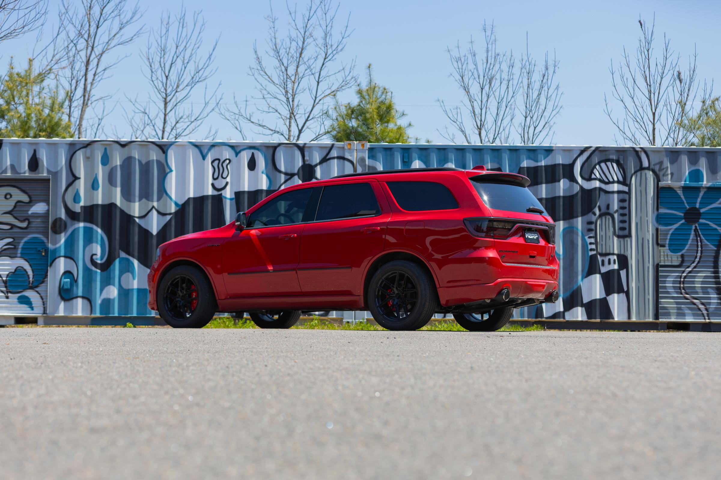 11-Present Dodge Durango 5.7L, Armor Pro 3-Inch Cat-Back Dual Split Rear with CF Tips, Street Profile MBRP
