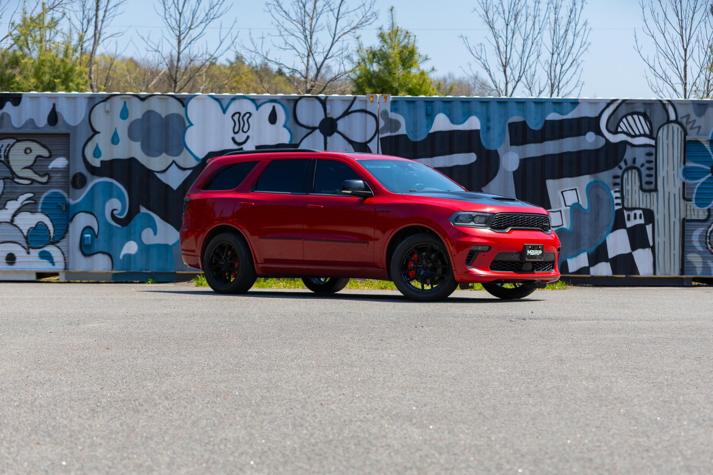 11-Present Dodge Durango 5.7L, Armor Lite 3-Inch Cat-Back Dual Split Rear, Street Profile MBRP