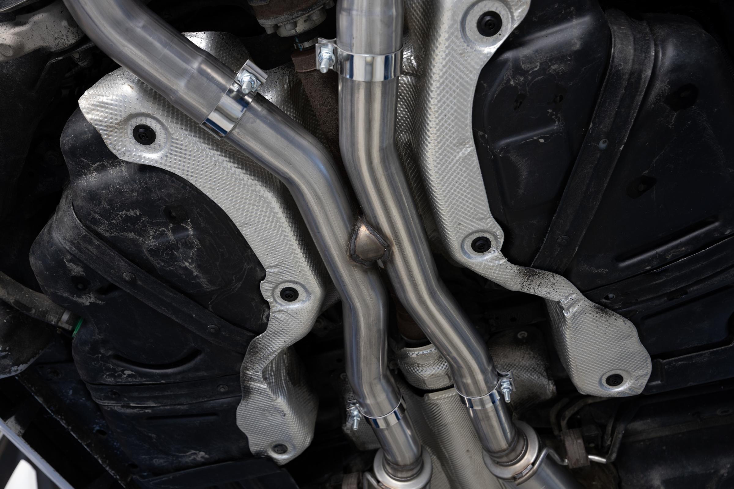 11-Present Dodge Durango 3.6L, Armor Lite 3-Inch Cat-Back Dual Split Rear, Street Profile MBRP