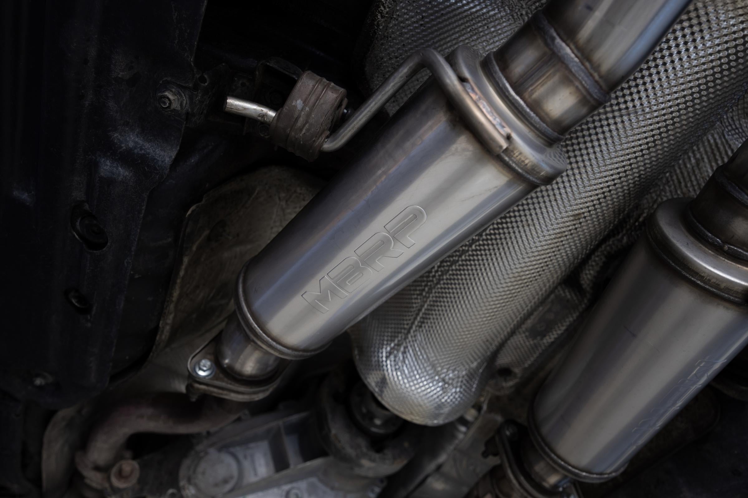 11-Present Dodge Durango 3.6L, Armor Lite 3-Inch Cat-Back Dual Split Rear, Street Profile MBRP