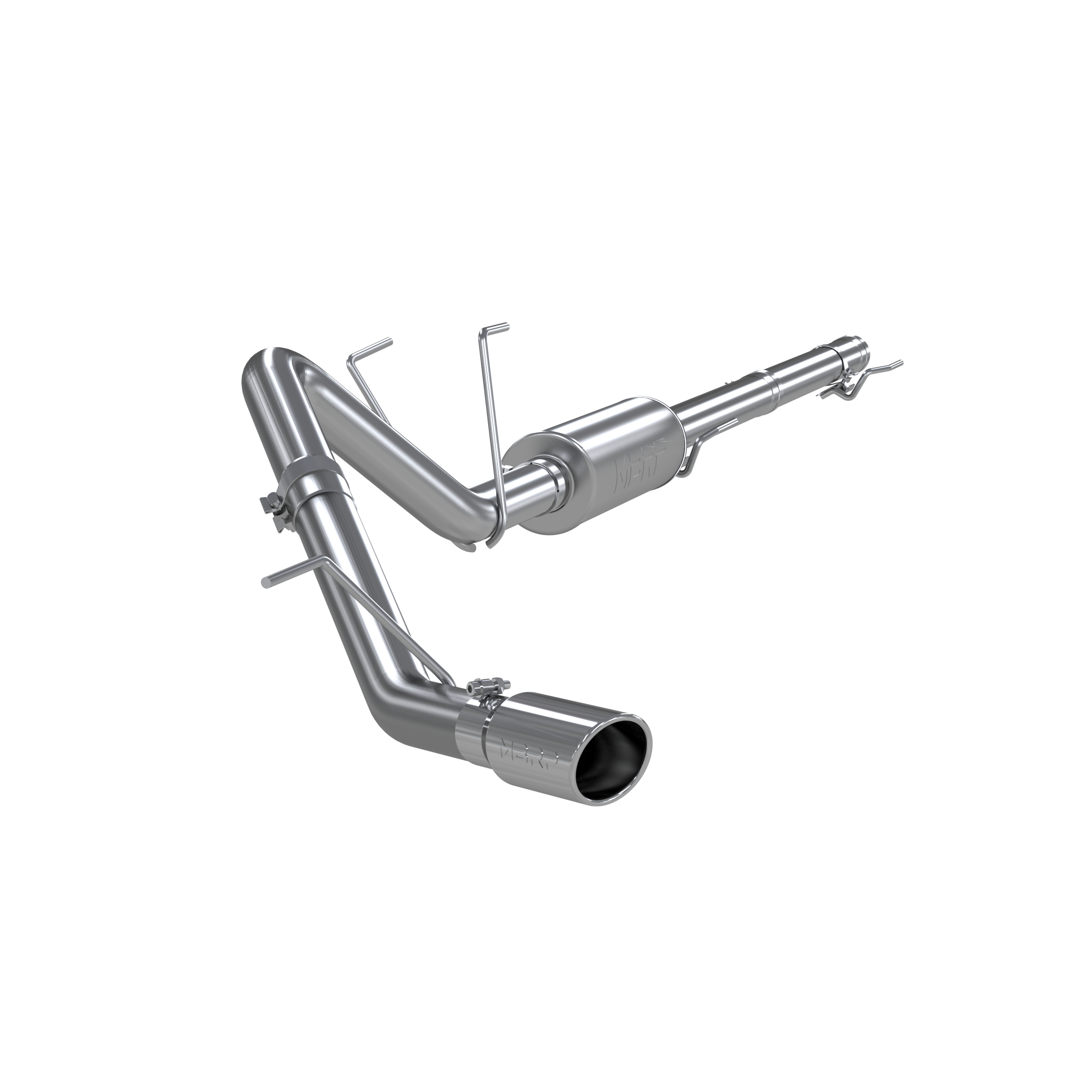 Cat Back Exhaust System Single Side Aluminized Steel For 09-18 RAM 1500 5.7L 19-24 RAM 1500 Classic MBRP