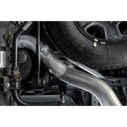 14-Up Ram 2500/3500 Armor Lite, Aluminized Steel 4 Inch Cat Back Single Side Exit Exhaust System MBRP