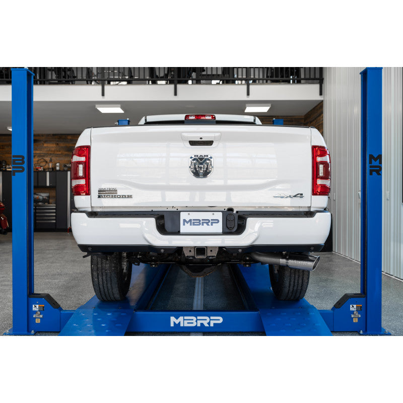 14-Up Ram 2500/3500 Armor Lite, Aluminized Steel 4 Inch Cat Back Single Side Exit Exhaust System MBRP