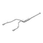 Cat Back Exhaust System Dual Split Rear Aluminized Steel For 19-Up RAM Hemi 1500 5.7L MBRP