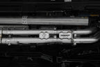 2021-24 RAM TRX T304 Stainless Steel 3 Inch Cat-Back Dual Split Rear with Carbon Fiber Tips Race Version Exhaust System MBRP