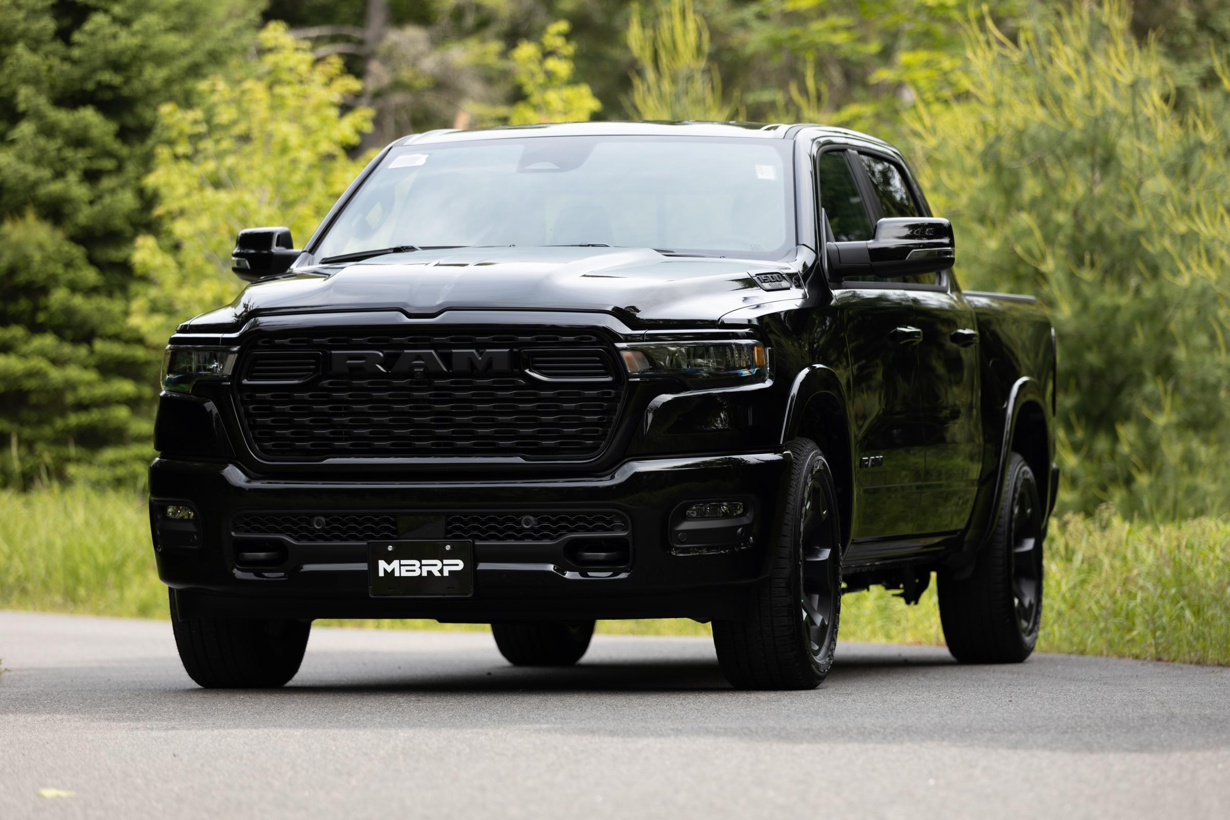 2025-Up Ram 1500 3.0L SST SO Armor Pro 3 inch Cat-back 2.5 Inch Dual Split Rear Exhaust with Polished Tips MBRP