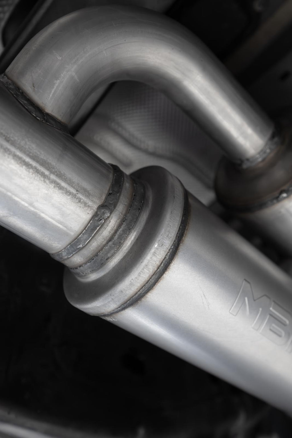2025-Up Ram 1500 3.0L SST SO Armor Lite 3 inch Cat-back 2.5 Inch Dual Split Rear Exhaust with Polished Tips MBRP
