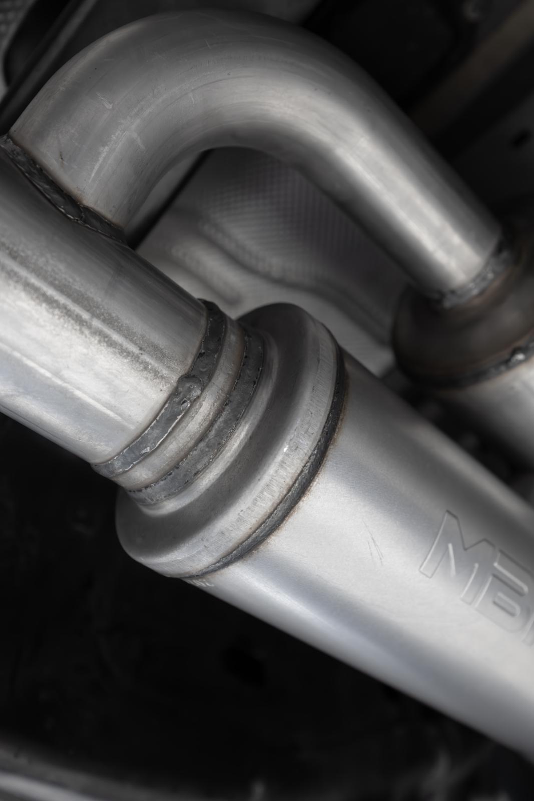 2025-Up Ram 1500 3.0L SST SO Armor Lite 3 inch Cat-back 2.5 Inch Dual Split Rear Exhaust with Polished Tips MBRP