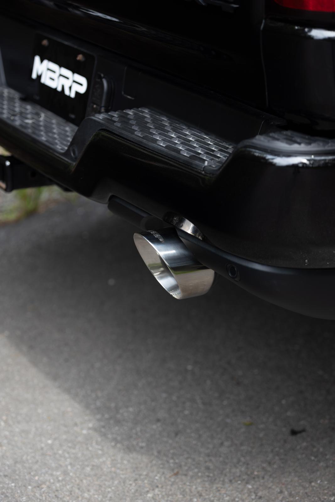 2025-Up Ram 1500 3.0L SST SO Armor Lite 3 inch Cat-back 2.5 Inch Dual Split Rear Exhaust with Polished Tips MBRP