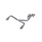 2021-2024 Ford Bronco Sport 2.0L EcoBoost T409 Stainless Steel 2.5 Inch Resonator-Back Dual Split Rear Exit MBRP Exhaust System