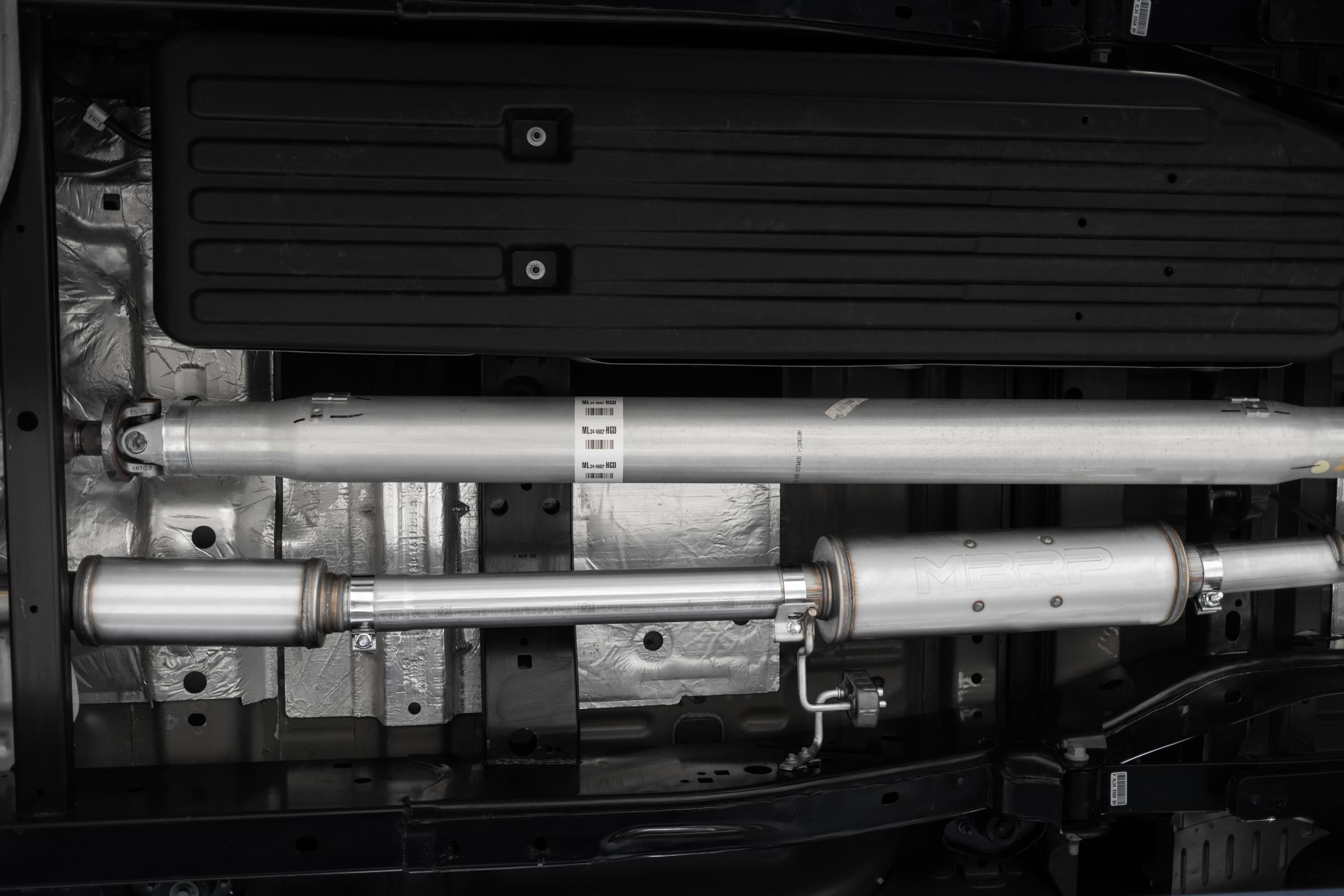 21-Up Ford F-150 Armor Pro Series T304 Stainless Steel 3 Inch Cat-Back Single Side Exhaust System MBRP