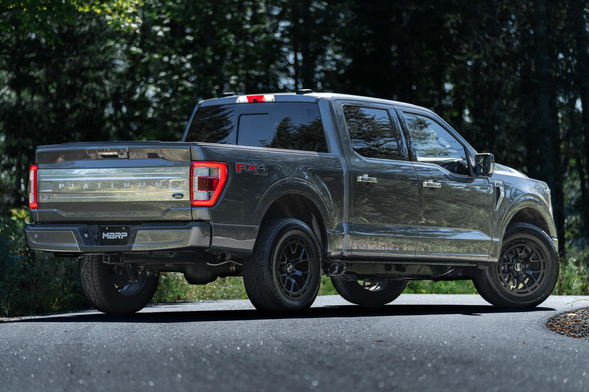 3 inch Cat-Back 2.5 inch Dual Pre-Axle (Street Profile) 21-UP F-150 Black Coated MBRP