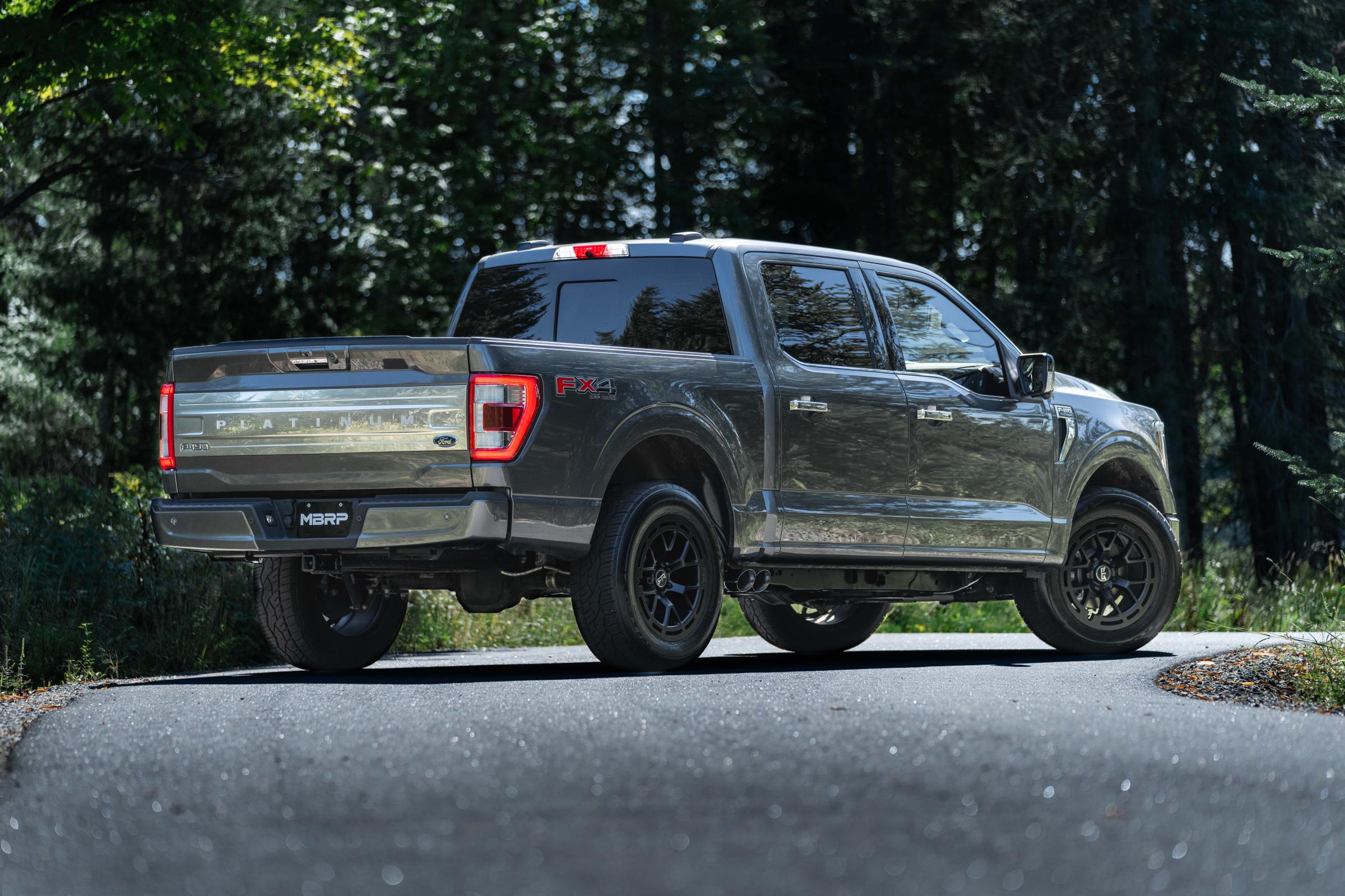 3 inch Cat-Back 2.5 inch Dual Pre-Axle (Street Profile) 21-UP F-150 Black Coated MBRP