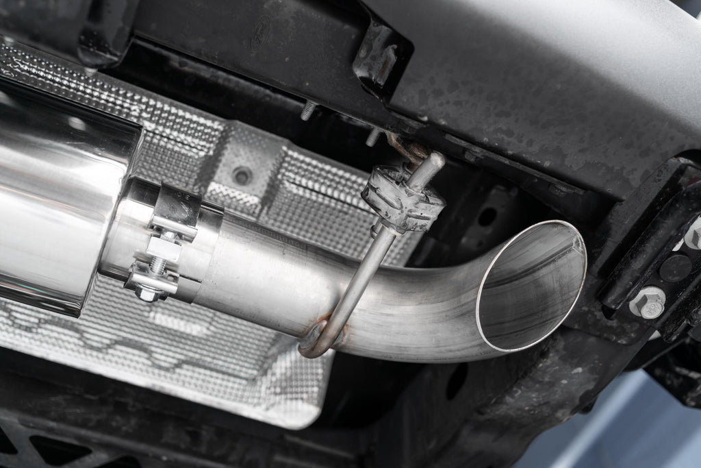 3 inch Cat-Back Single High Clearance Rear Exit 2021-Up Ford Bronco Aluminized Steel MBRP