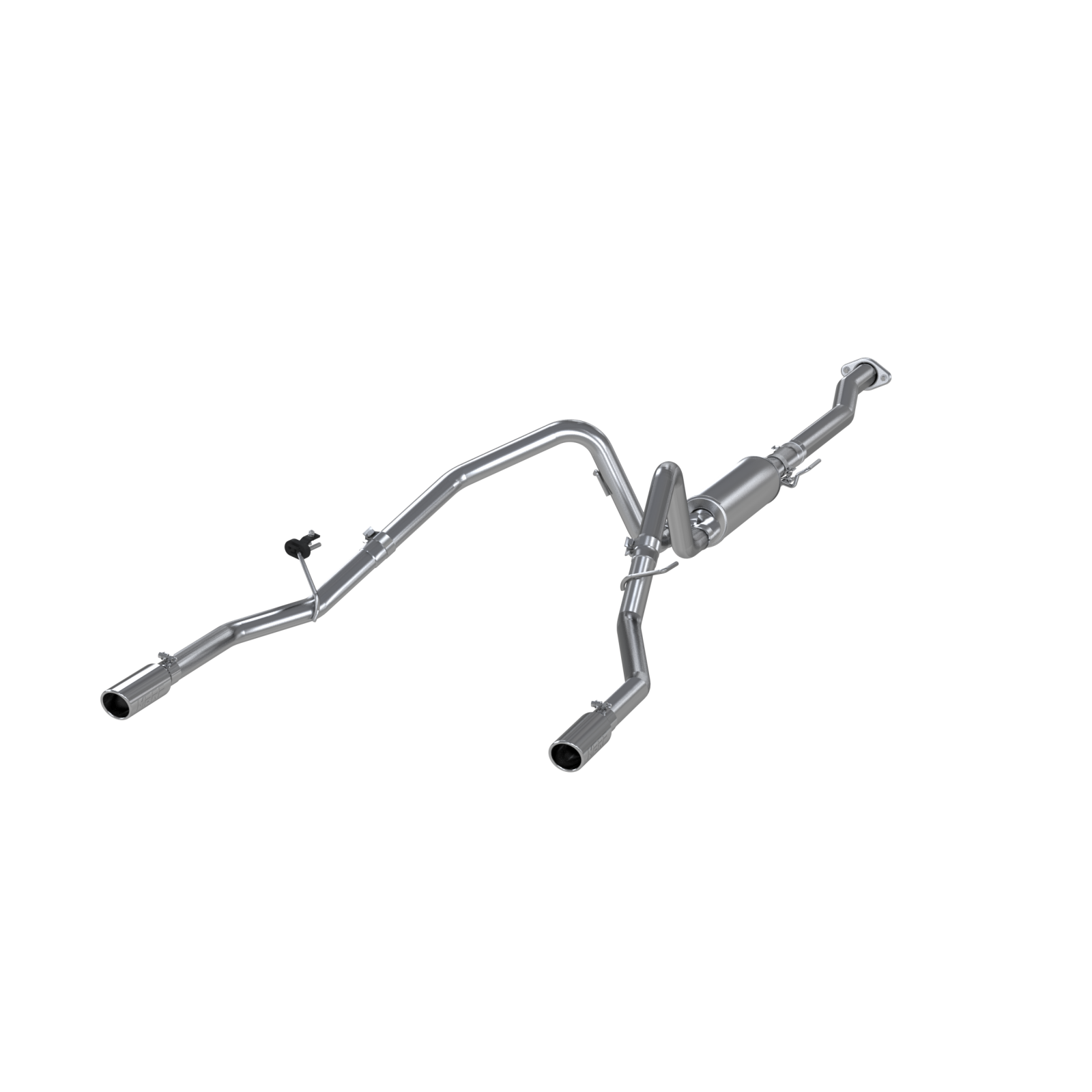 2.5 Inch Cat Back Exhaust System Dual Rear Exit For 11-14 Ford F-150 V6 EcoBoost Aluminized Steel MBRP