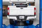 Ford 4 Inch Exhaust Resonator Back Single Side Exit Armor BLK For 17-Up Ford F250/F350 MBRP
